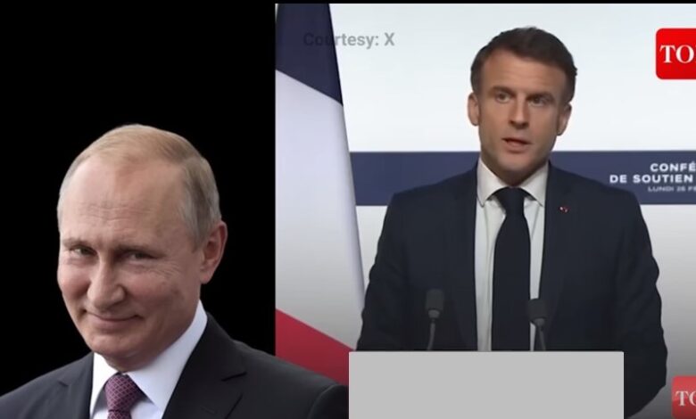 Putin dal mrazivé varovanie po tom, čo Macron zopakoval vyslanie jednotiek NATO na Ukrajinu