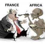 Afrika krmí Francúzsko svojou krvou