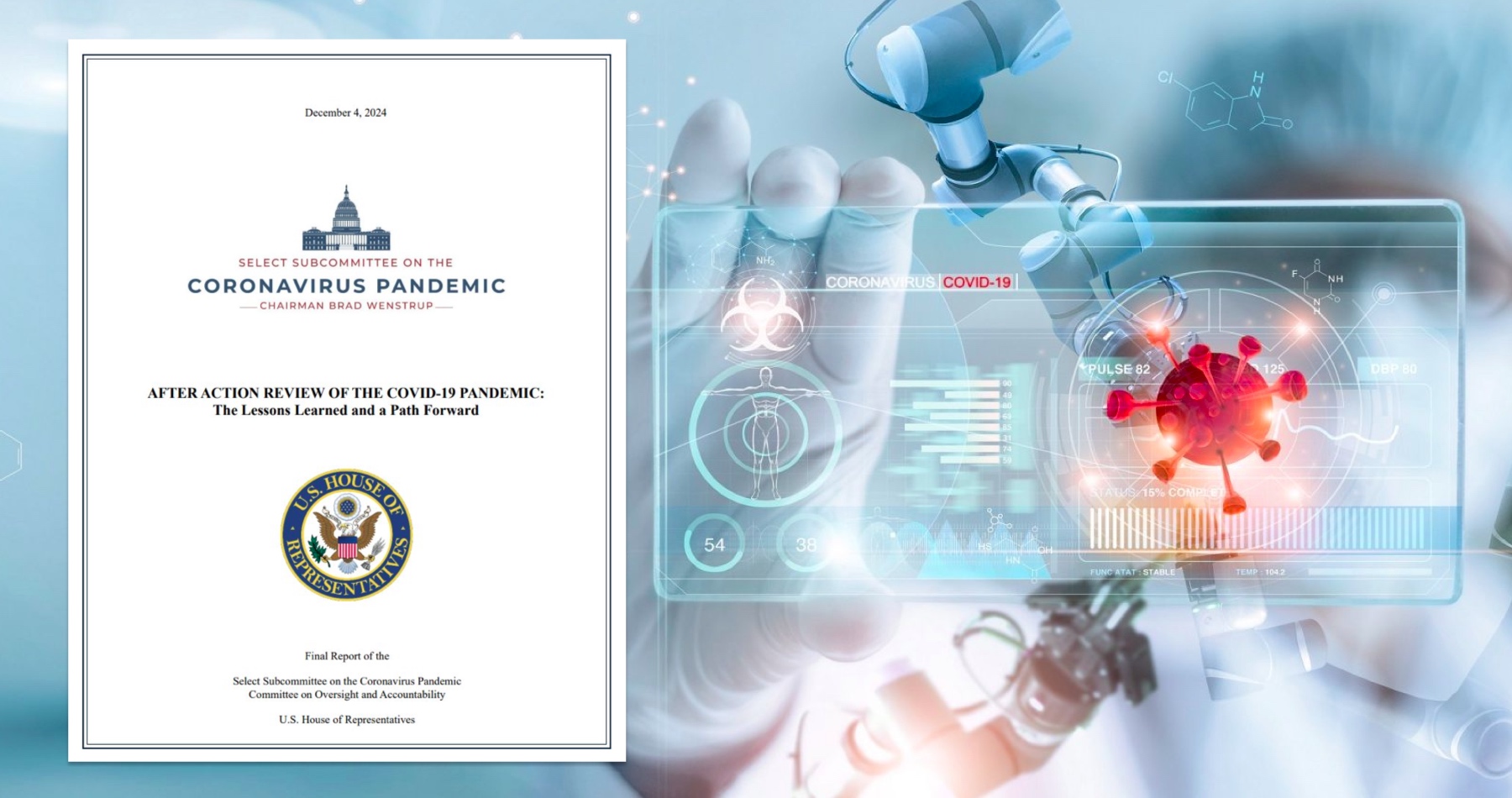 Pôvod Covid-19 súvisí s únikom z čínskeho laboratória, konštatuje nová správa Kongresu USA