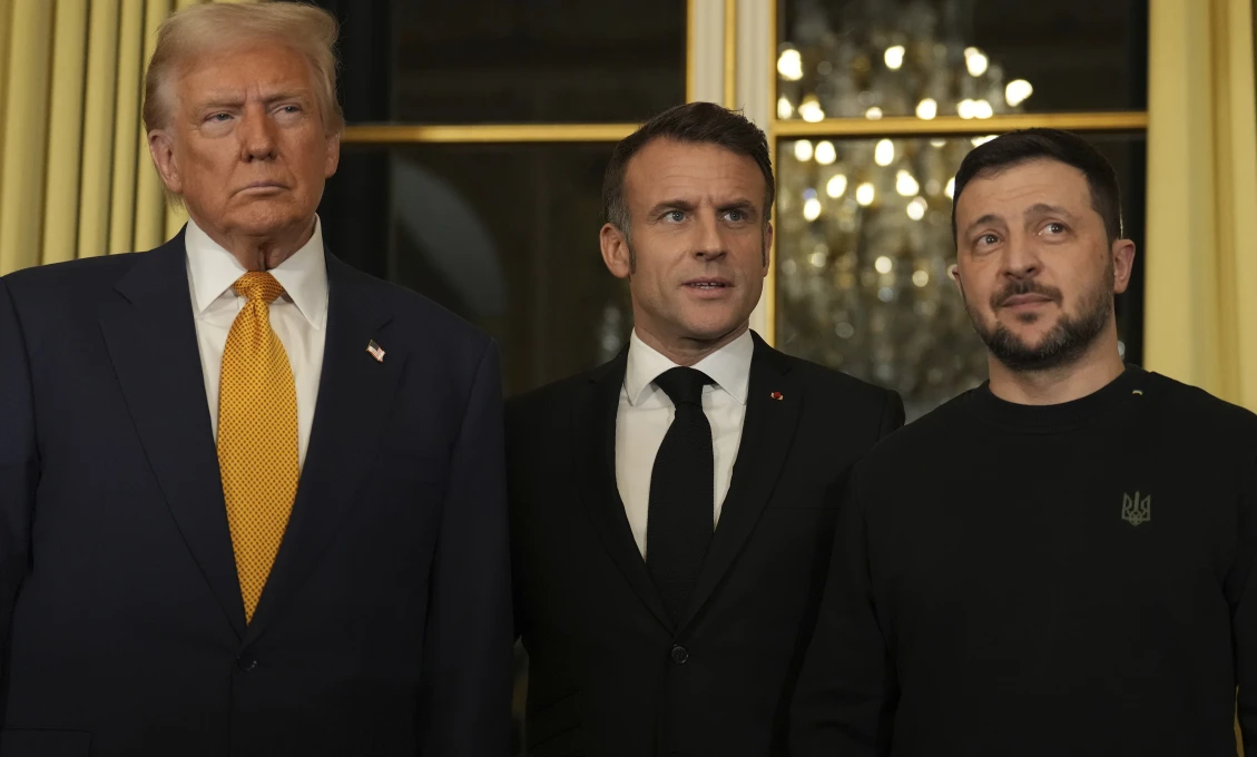 Historické stretnutie v Paríži: Trump, Zelenskyj a Macron