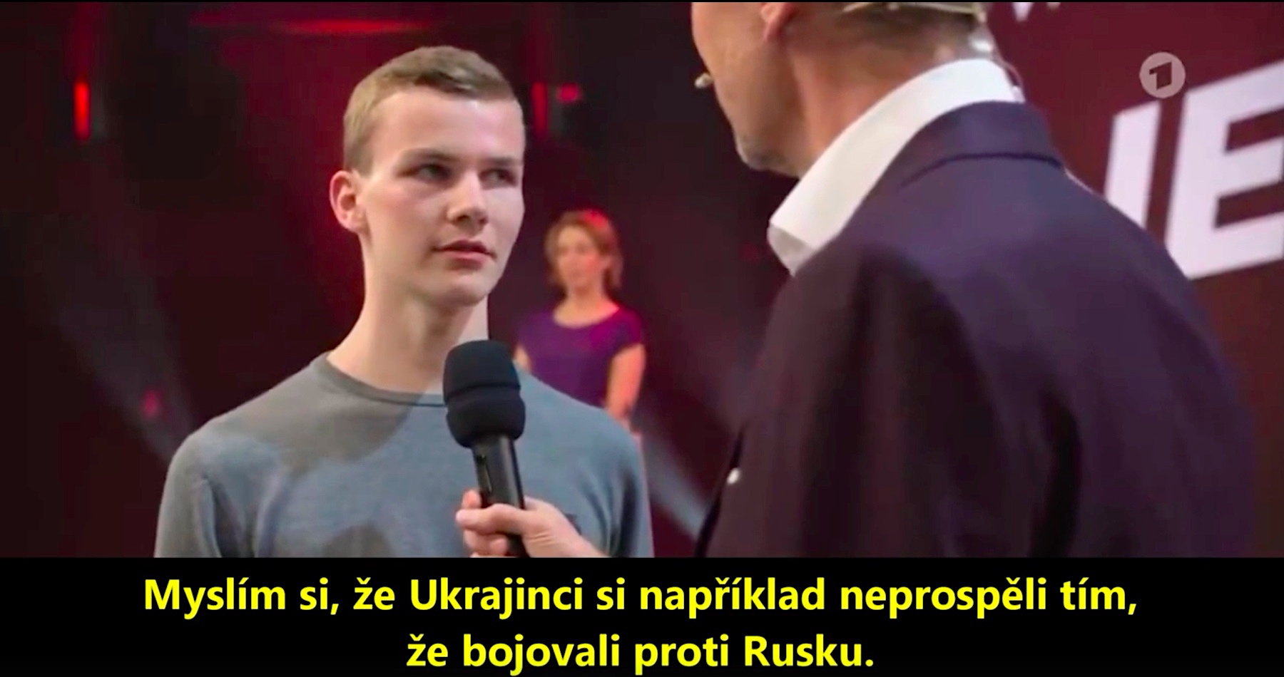 „Radšej budem žiť v Nemecku pod Putinovou vládou, než aby v našej krajine vypukla vojna,“ šokoval mladý nemecký študent moderátora verejnoprávnej televízie ARD