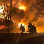 V reakcii na teroristický útok zasiahli ruské rakety a drony objekty po celej Ukrajine