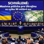 Poslanci Európskeho parlamentu schválili masívnu pôžičku pre Ukrajinu vo výške 90 miliárd eur
