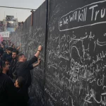 Pohreb ajatolláha Alího Chameneího V Teheráne! Dav volal po smrti Donalda Trumpa